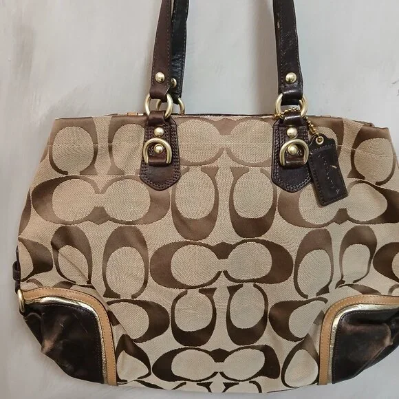 Vintage Coach Satchel & Wallet🤎